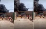 Incendio es reportado Lurigancho-Chosica: 20 unidades de Bomberos atienden en la emergencia