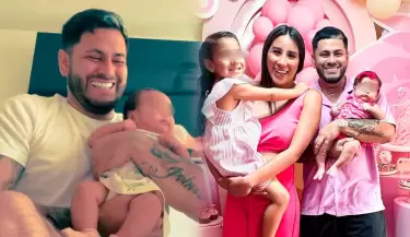 Bryan Torres enternece con video junto a su hija con Samahara Lobatn