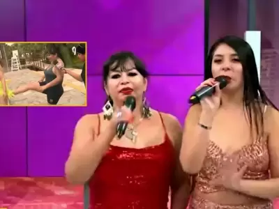 Susy Daz y su ahijada aclaran blooper