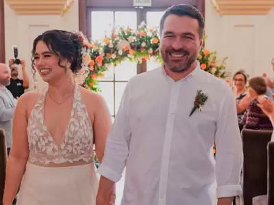 Giacomo Bocchio se cas en una ntima boda civil con Brenda Dvila