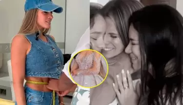 Alejandra Baigorria se conmovi hasta las lgrimas al probarse su vestido de novia