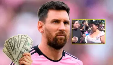 Peruanos pagan fuerte suma de dinero para estar con Messi, pero no asisti