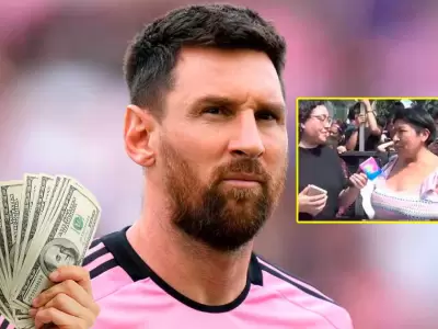 Peruanos pagan fuerte suma de dinero para estar con Messi, pero no asisti