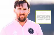 Indecopi responde por posible estafa a hinchas en el 'Meet & Greet' sin Lionel Messi