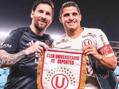 Lionel Messi agradecido con hinchas peruanos tras amistoso con Universitario