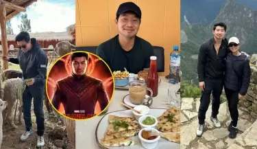 Simu Liu, actor de Marvel, se qued enamorado de la comida peruana.