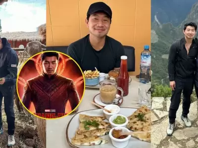 Simu Liu, actor de Marvel, se qued enamorado de la comida peruana.