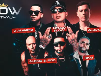 Guaynaa, engo Flow, J lvarez y Alexis & Fido brillarn en el Flow Festival 2025 en Lima.