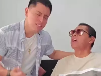 Billy Yaipn comparte video donde aparece cantando junto a su padre Don Vctor