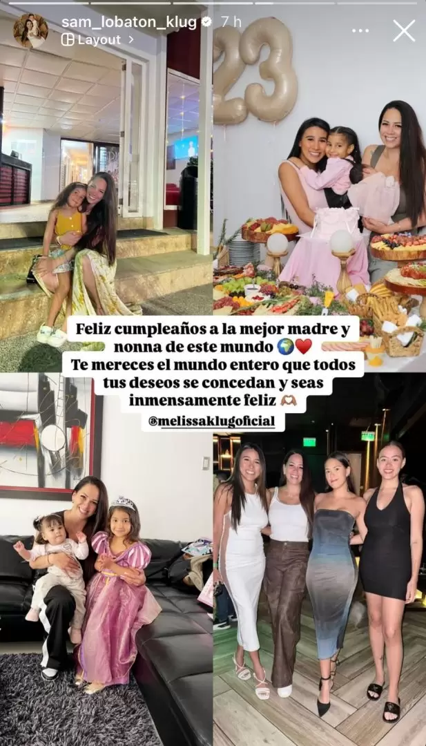 Samahara felicita a Melissa