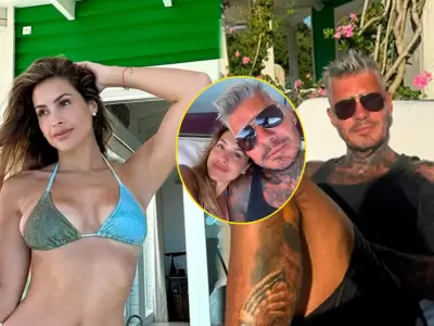 Milett Figueroa y Marcelo Tinelli desmienten crisis con romnticas fotos en Uruguay.