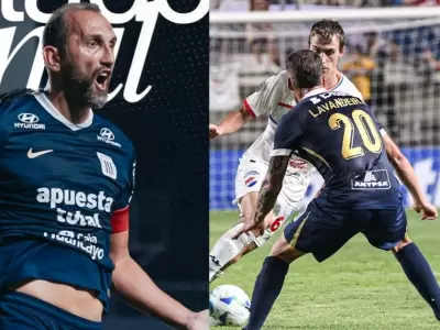 Alianza Lima empat contra Nacional de Paraguay por la Copa Libertadores 2025.