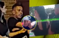 La apoya! Christian Cueva acompa a Pamela Franco en el velorio de su padre Rolando