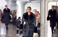 En las grandes ligas! Luciana Fuster deslumbra desfilando en el New York Fashion Week