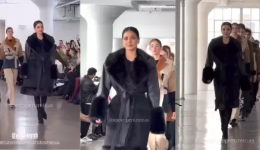 Luciana Fuster en la NYFW