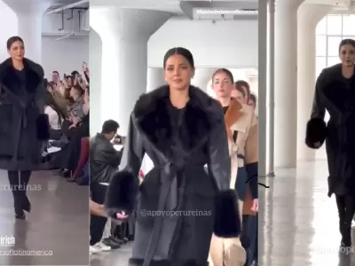 Luciana Fuster en la NYFW