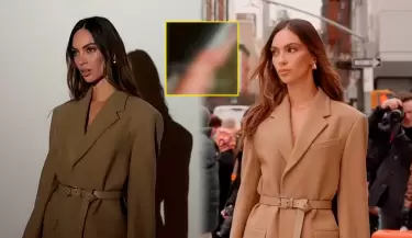 Natalie Vrtiz tuvo accidente en su hotel tras desfile de Michael Kors.