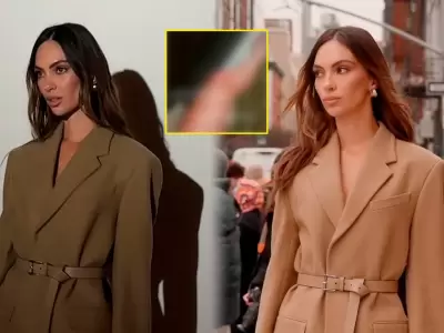 Natalie Vrtiz tuvo accidente en su hotel tras desfile de Michael Kors.