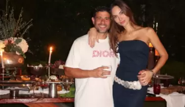 Natalie Vrtiz y Yaco Eskenazi cumplen 10 aos de casados