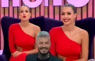 Marcelo Tinelli derrite a Milett Figueroa con romntico mensaje EN VIVO: "Te estoy mirando, mi amor"