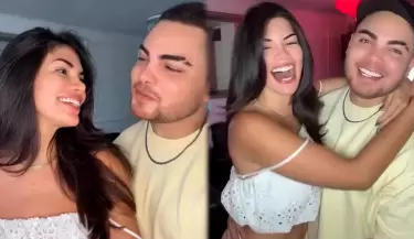 Samantha Batallanos y lvaro Rod realizan romntico baile en TikTok