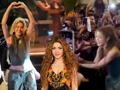 Shakira ya lleg a Lima causando euforia entre sus seguidores