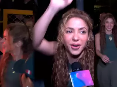 Shakira aterriza en Lima y deja claro sus ganas por un plato peruano.