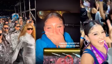 Milena Warthon comparte su increble experiencia en el concierto de Shakira en Lima.