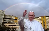 Papa Francisco: Arcoris aparece sobre el hospital donde se encuentra internado el sumo pontfice