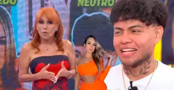 Magaly Medina deja entrever 'coqueteo' entre Gisela y Sergio George.