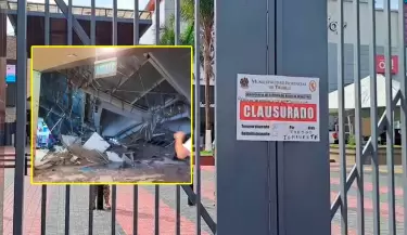 Clausuran Real Plaza Trujillo por riesgo inminente