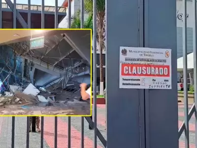 Clausuran Real Plaza Trujillo por riesgo inminente