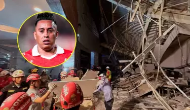 Christian Cueva pide oracin por las vctimas del colapso de techo de Real Plaza Trujillo