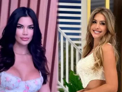 Samantha Batallanos aplaude la conduccin de Milett Figueroa en "Amrica Hoy".