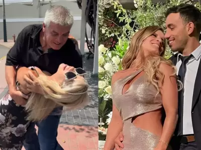 Los padres de Alejandra Baigorria ensayaron un emotivo baile en preparacin para la boda de su hija con Said Palao.