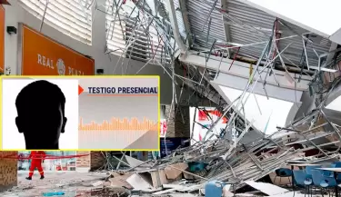 Testigo revela que soldaron la estructura un da antes de la tragedia en Real Plaza Trujillo