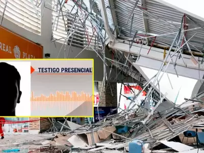 Testigo revela que soldaron la estructura un da antes de la tragedia en Real Plaza Trujillo