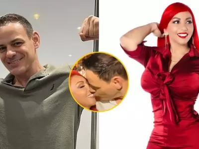 Deysi Araujo sorprende con beso a Mark Vito.