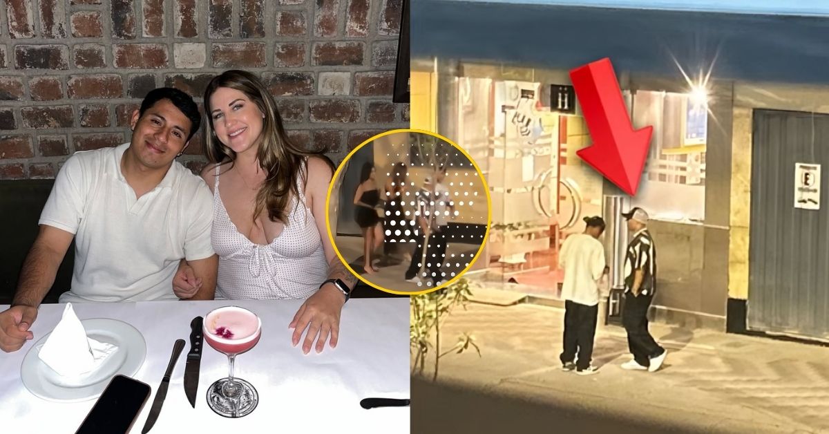 ¿Y su esposa? Tiktoker Ángel Ramírez es grabado ingresando con dos chicas a hoteles en Lince