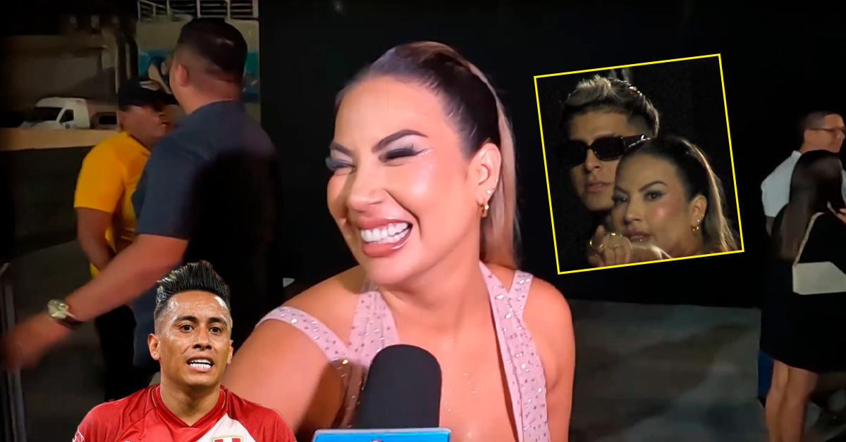 Quiere sacarle celos a Cueva? Pamela López se luce con Paul Michael en concierto: "No saco cachita" - Karibeña