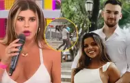 Increble! Macarena Vlez se 'pasa de copas' y tuvo que ser cargada por an esposo de Johana Cubillas