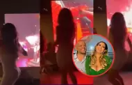 Grita su soltera? Tilsa Lozano se luce en cumpleaos de su amiga y sin rastros de Jakcosn Mora