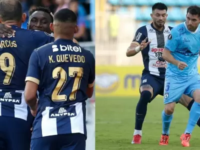 Alianza Lima venci 2-1 a Deportes Iquique.