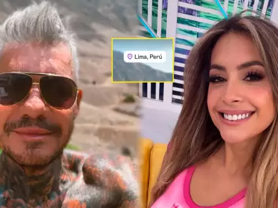 Marcelo Tinelli sorprende con su llegada a Lima y vendra a ver a Milett Figueroa.