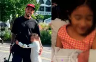 Hija de Sergio Pea conoci a su nueva hermanita y as fue su primer encuentro: "Amor de mi vida"