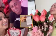 Christian Cueva sorprende con regalo a Pamela Franco: "Eres autntica, luchadora y valiente"