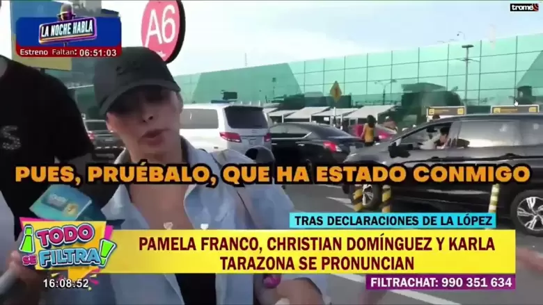 Respuesta de Pamela Franco a Pamela Lpez