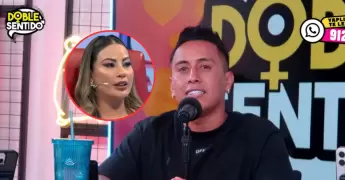 Pamela Lpez encontr a Christian Cueva y Melissa Klug juntos en una fiesta.