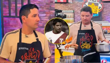 Reimond Manco se suma a "El Gran Chef" y revela su cercana al retiro del ftbol.