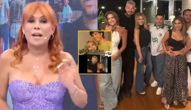 Magaly Medina crtica a Gisela por cortar a Milett de foto grupal con Tinelli.